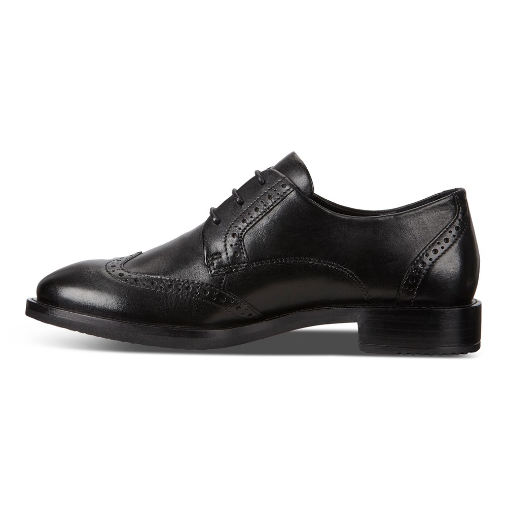 ECCO Womens Dress Shoes Black - Sartorelle 25 Tailored - BKD-801936